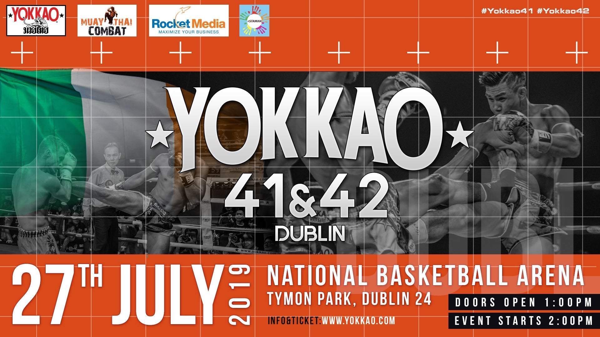 Dublin, Ireland set to host YOKKAO 41 - 42!-YOKKAO