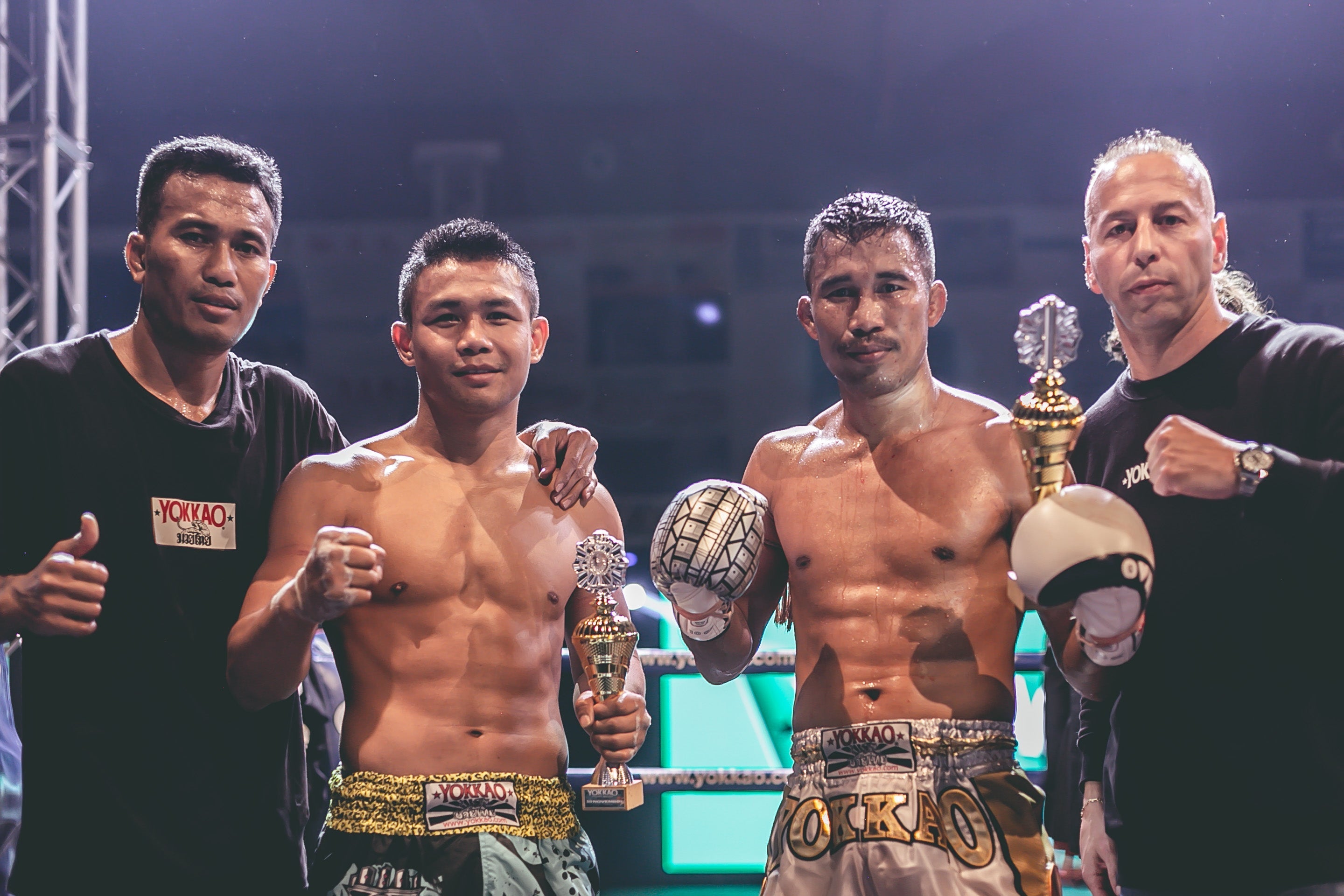 SINGDAM & MANACHAI DOUBLE VICTORY AT YOKKAO FIGHT NIGHT-YOKKAO