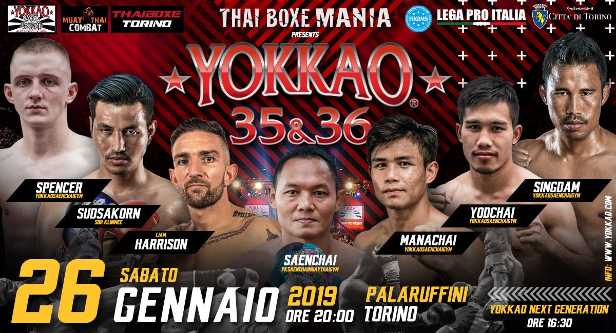 Star-Studded Lineup Confirmed for YOKKAO 35 - 36