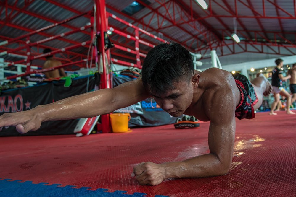 Why Planks are Great for Muay Thai!-YOKKAO