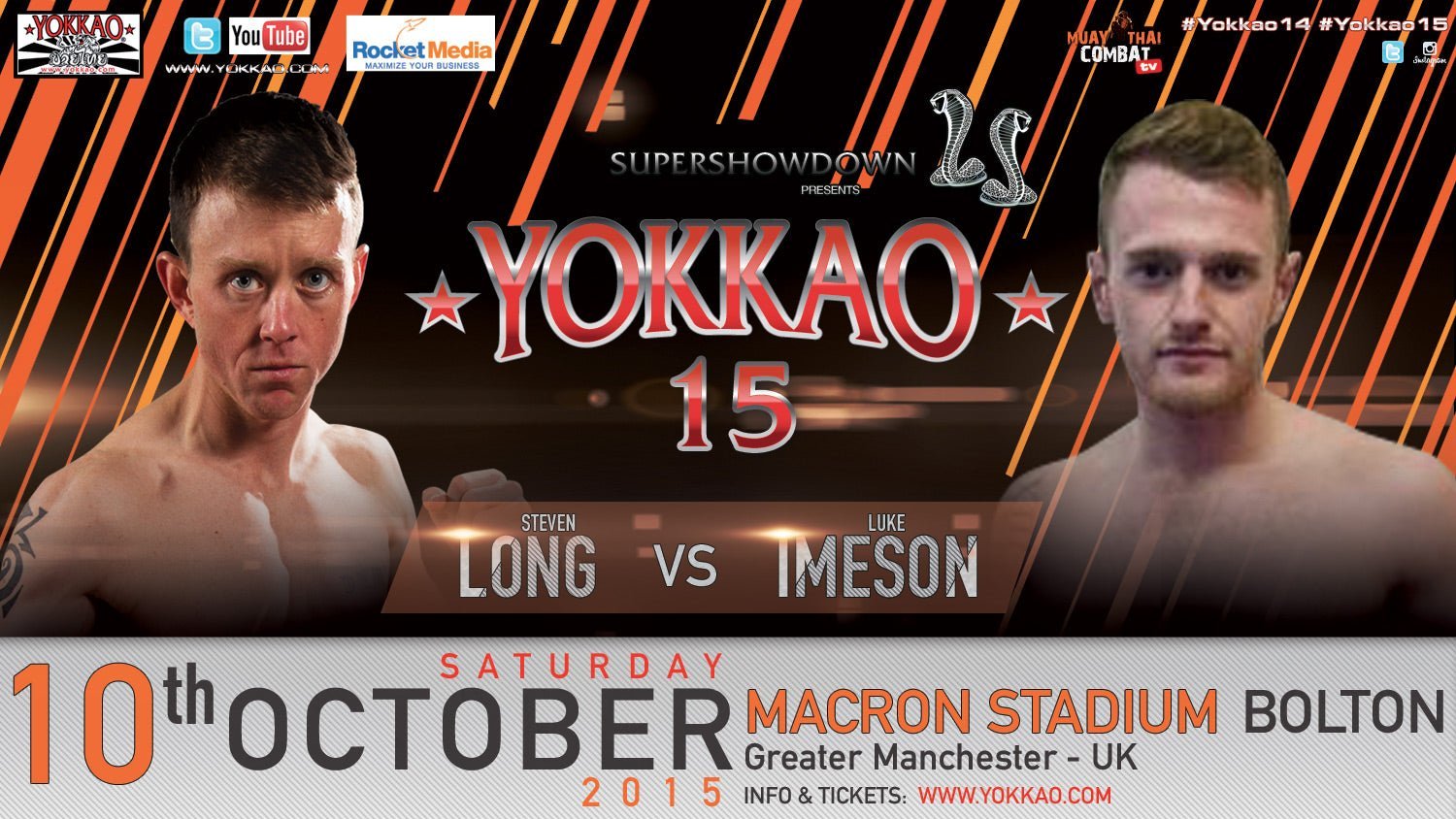 YOKKAO 15 Double Interview: Steven Long vs Luke Imeson!-YOKKAO