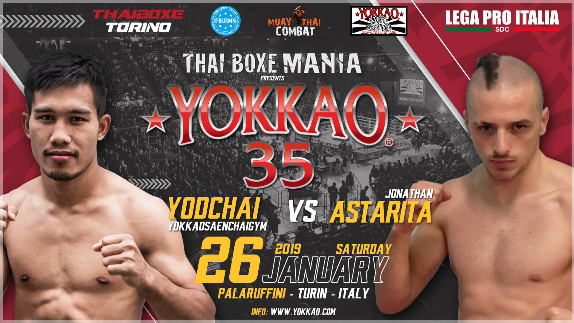 YOKKAO 35: Yodchai vs Jonathan Astarita