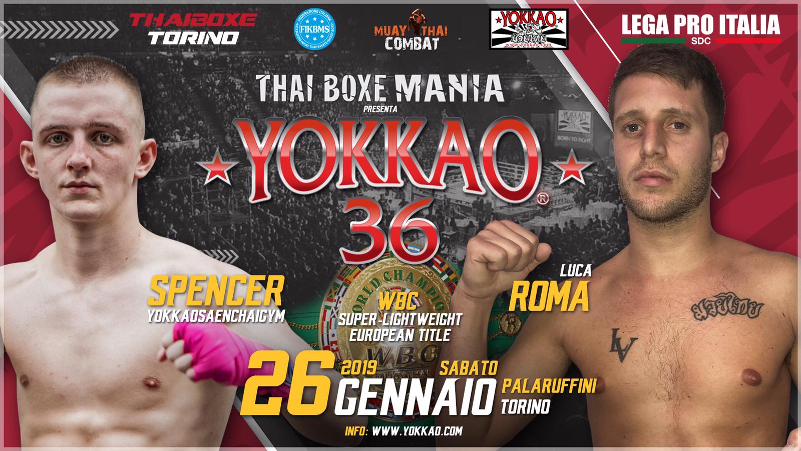 YOKKAO 36: Spencer Brown Fights for WBC European Title!-YOKKAO
