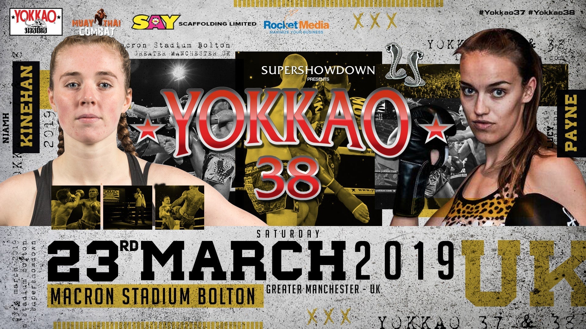 YOKKAO 38: Niamh Kinehan V Lucy Payne-YOKKAO