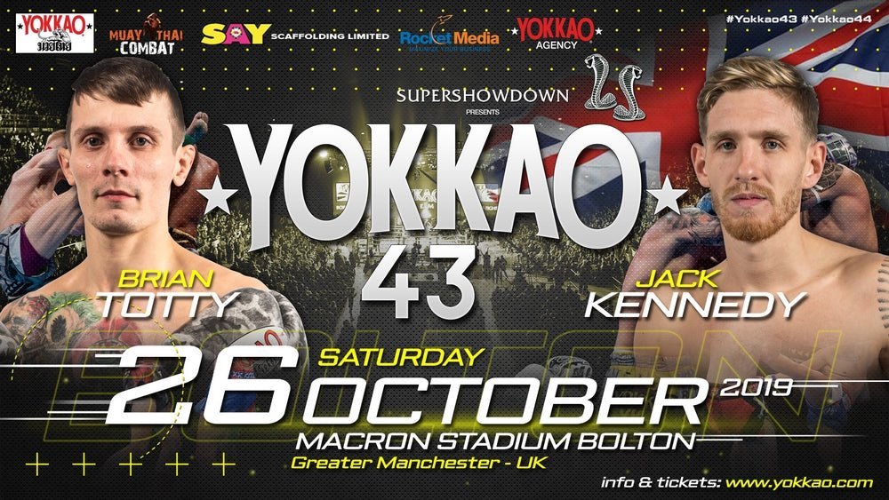 YOKKAO 43: Brian Totty vs Jack Kennedy-YOKKAO