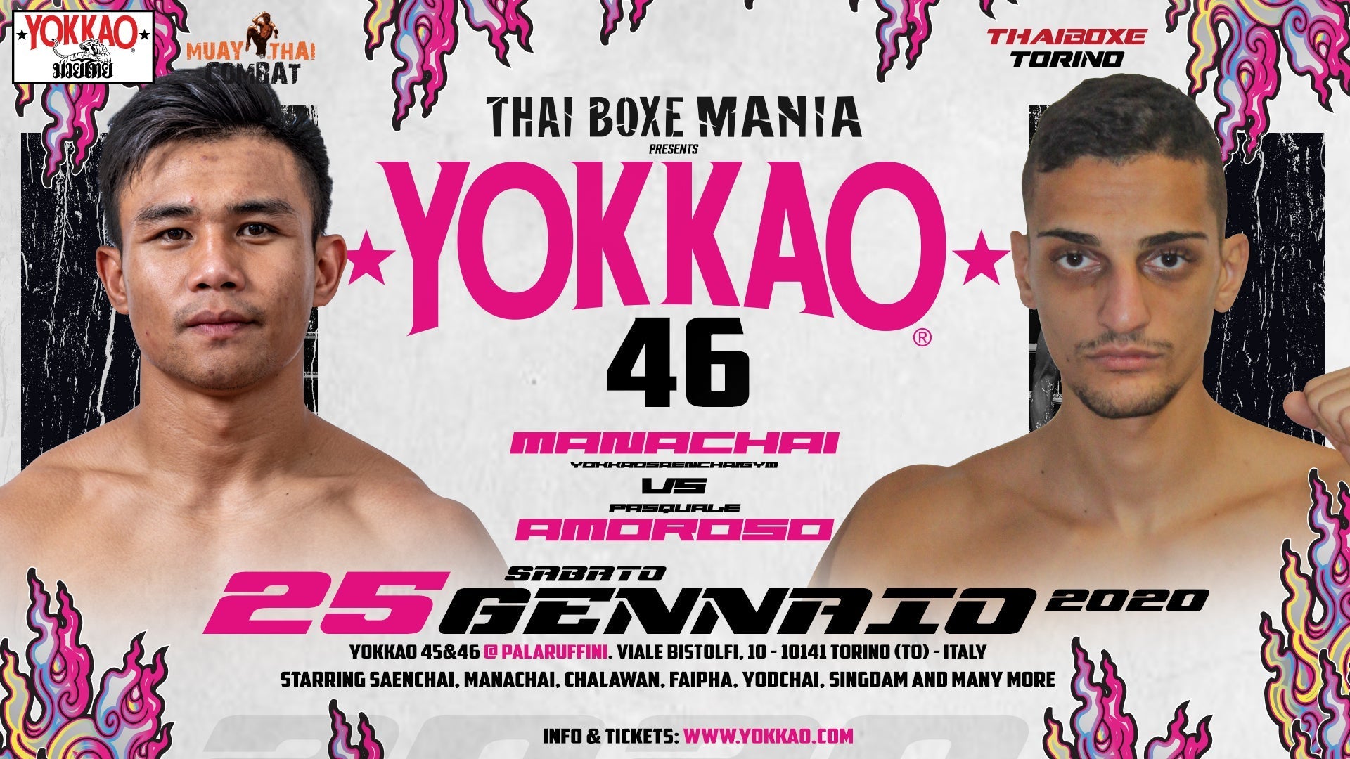 YOKKAO 46: MANACHAI VS PASQUALE AMOROSO-YOKKAO