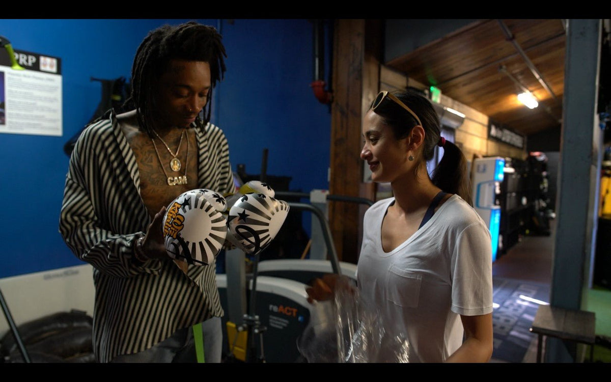 YOKKAO Creates One-Of-A-Kind Boxing Gloves for Wiz Khalifa-YOKKAO