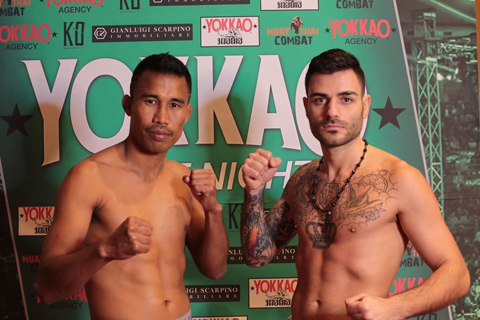 YOKKAO FIGHT NIGHT BOLOGNA WEIGH-IN RESULTS-YOKKAO