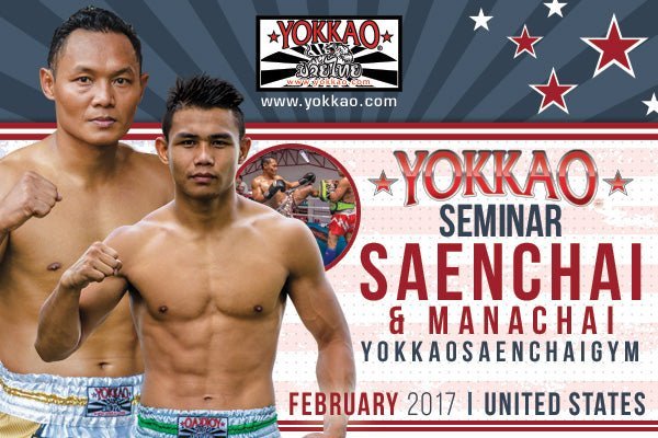 YOKKAO Saenchai/Manachai USA Seminar Tour Confirmed!-YOKKAO