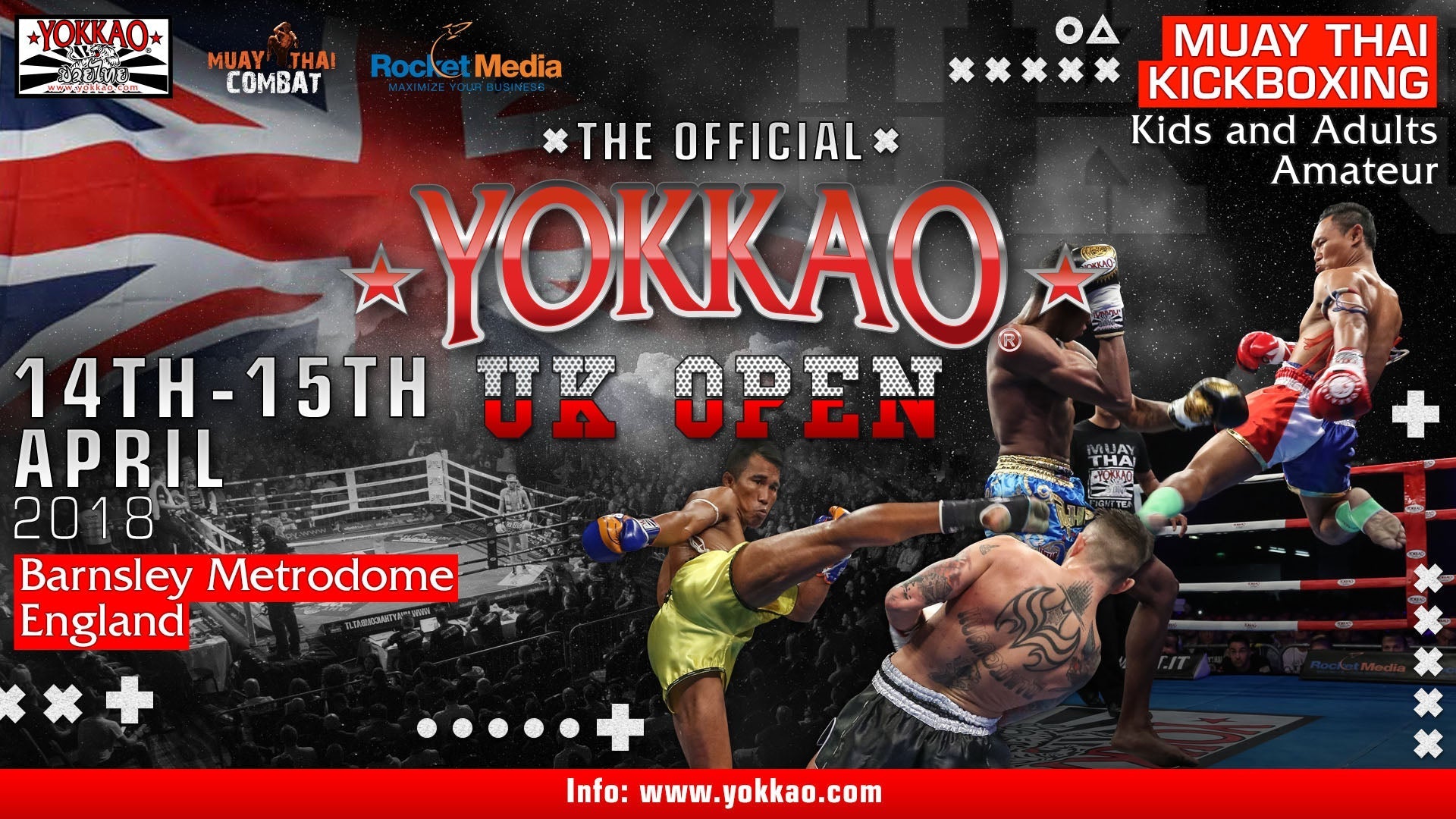 YOKKAO UK Open Receives Application From Over 300 Fighters in 2 Days!-YOKKAO