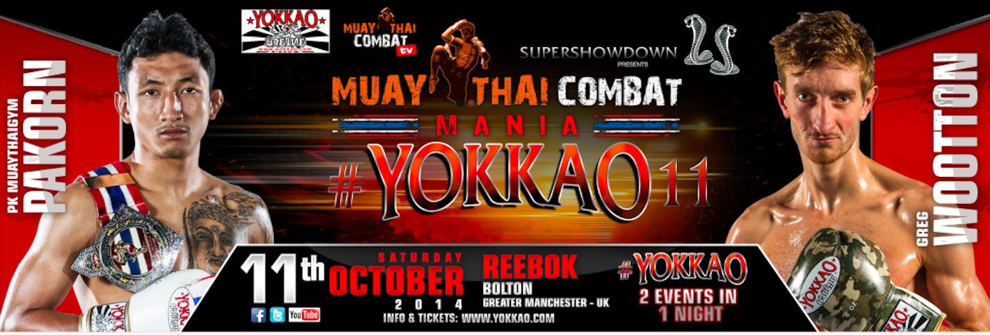 YOKKAO 11 Muay Thai Event Banner