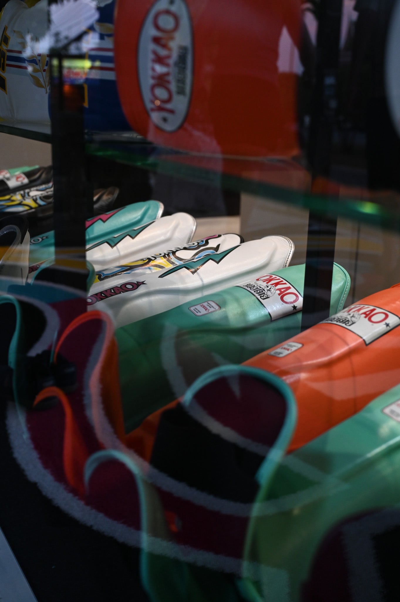 Fighter preparing for a tough fight