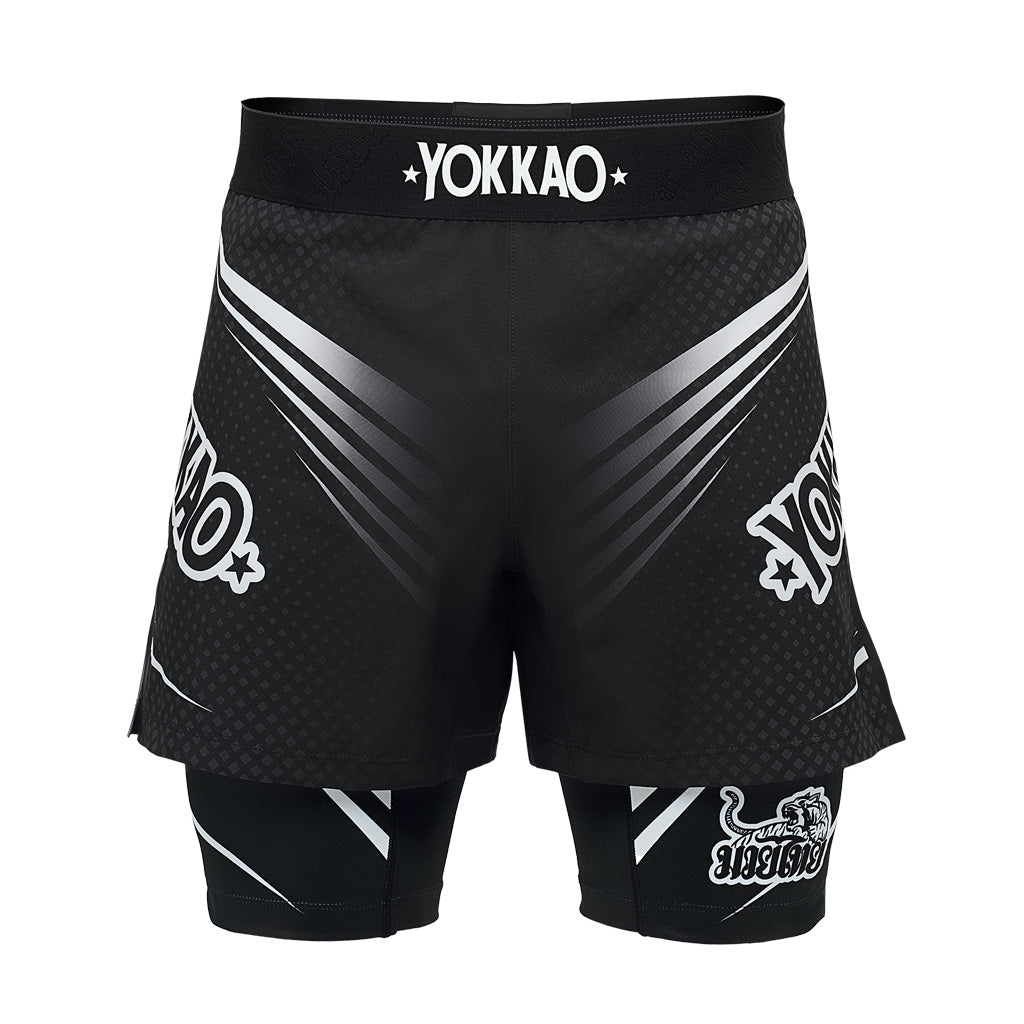 YOKKAO - Dual Fight Shorts - M