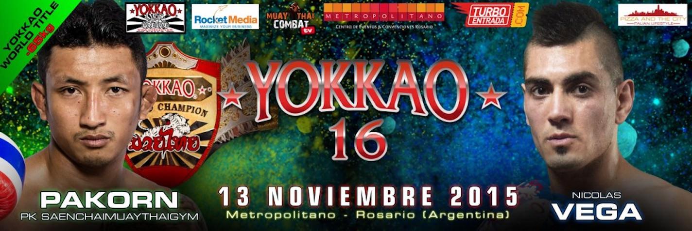 YOKKAO 16 Argentina Event Banner