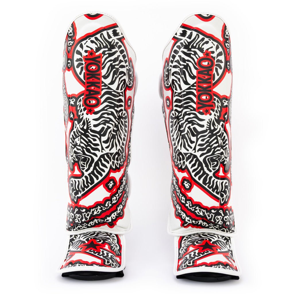 YOKKAO Sak Yant Shin Guards | Muay Thai Protection | YOKKAO