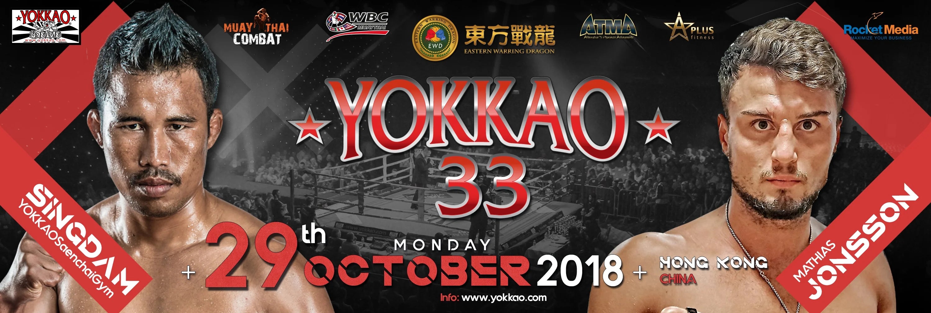 YOKKAO 33 Muay Thai Event Pose
