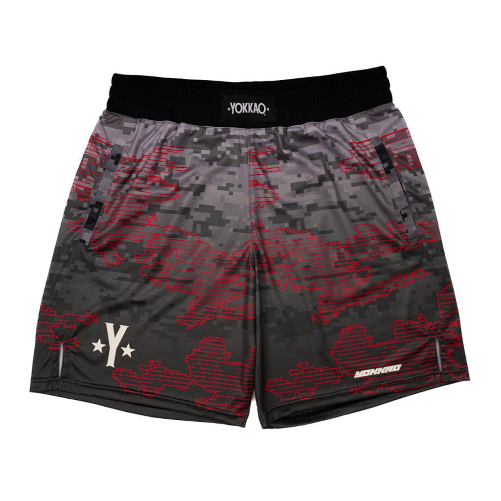 New Camo Workout Shorts - Main Image
