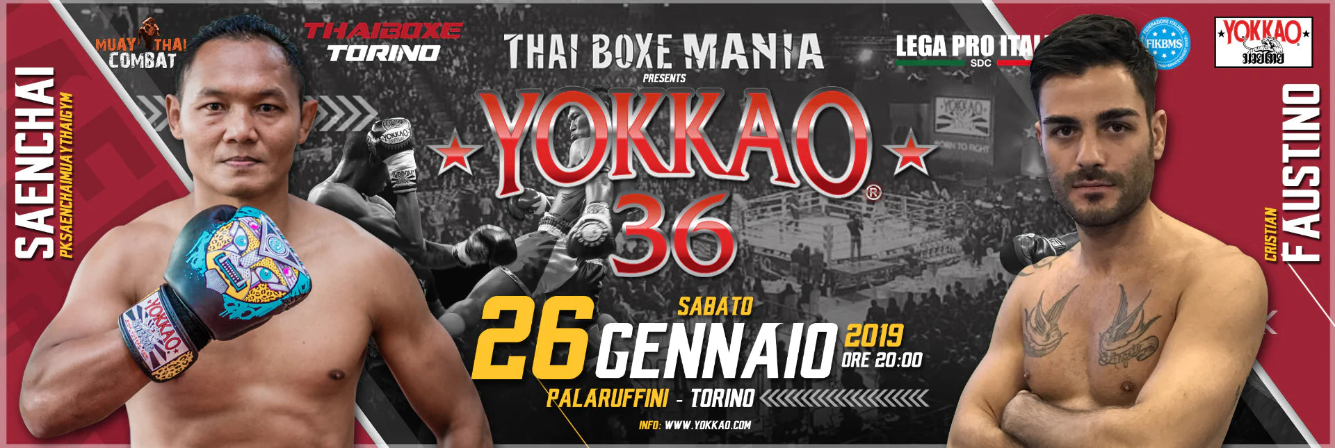 YOKKAO 36 Muay Thai Event Image