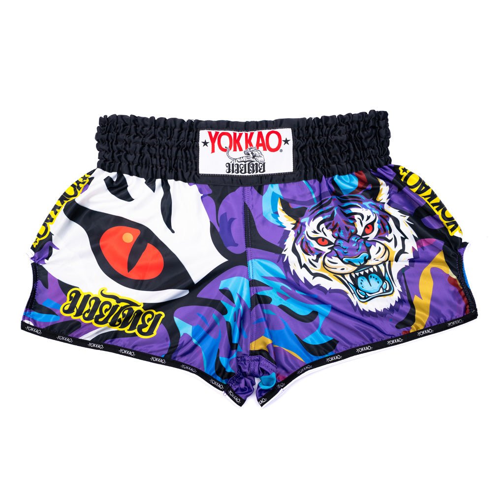 YOKKAO Angry Tiger Muay Thai Shorts Premium Muay Thai Fightwear