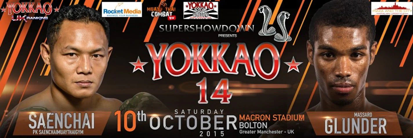 YOKKAO 14 Muay Thai Event Banner