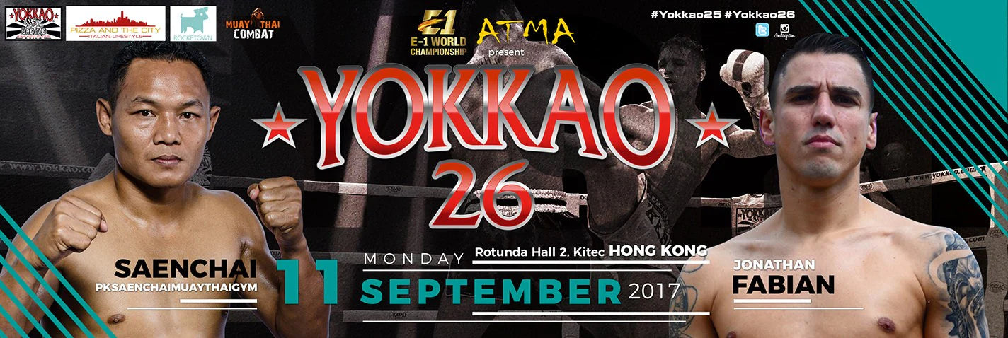 YOKKAO 26 Event Muay Thai Banner