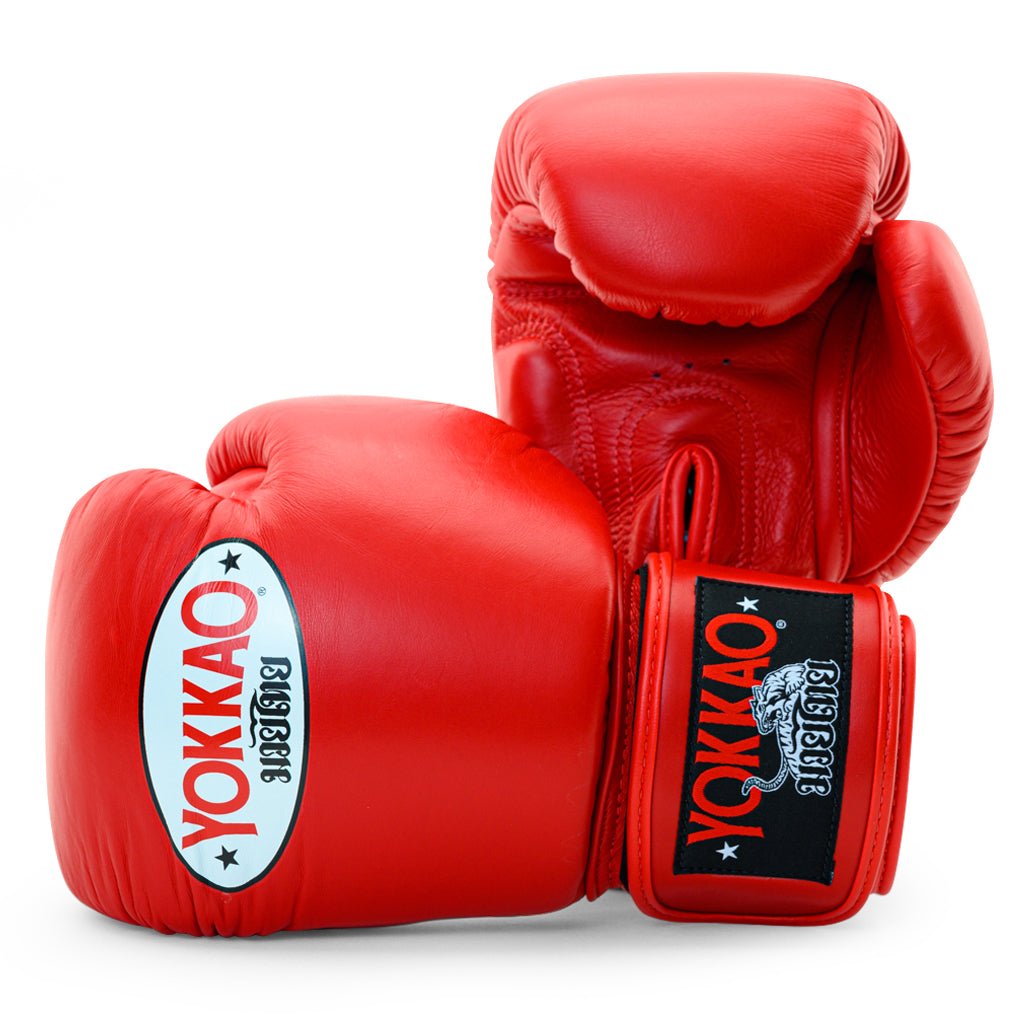 Boxing Gloves Kids Muay Thai Gloves | Matrix Red – YOKKAO