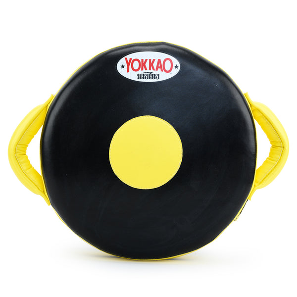 Round Punching Pad Black/Yellow - YOKKAO