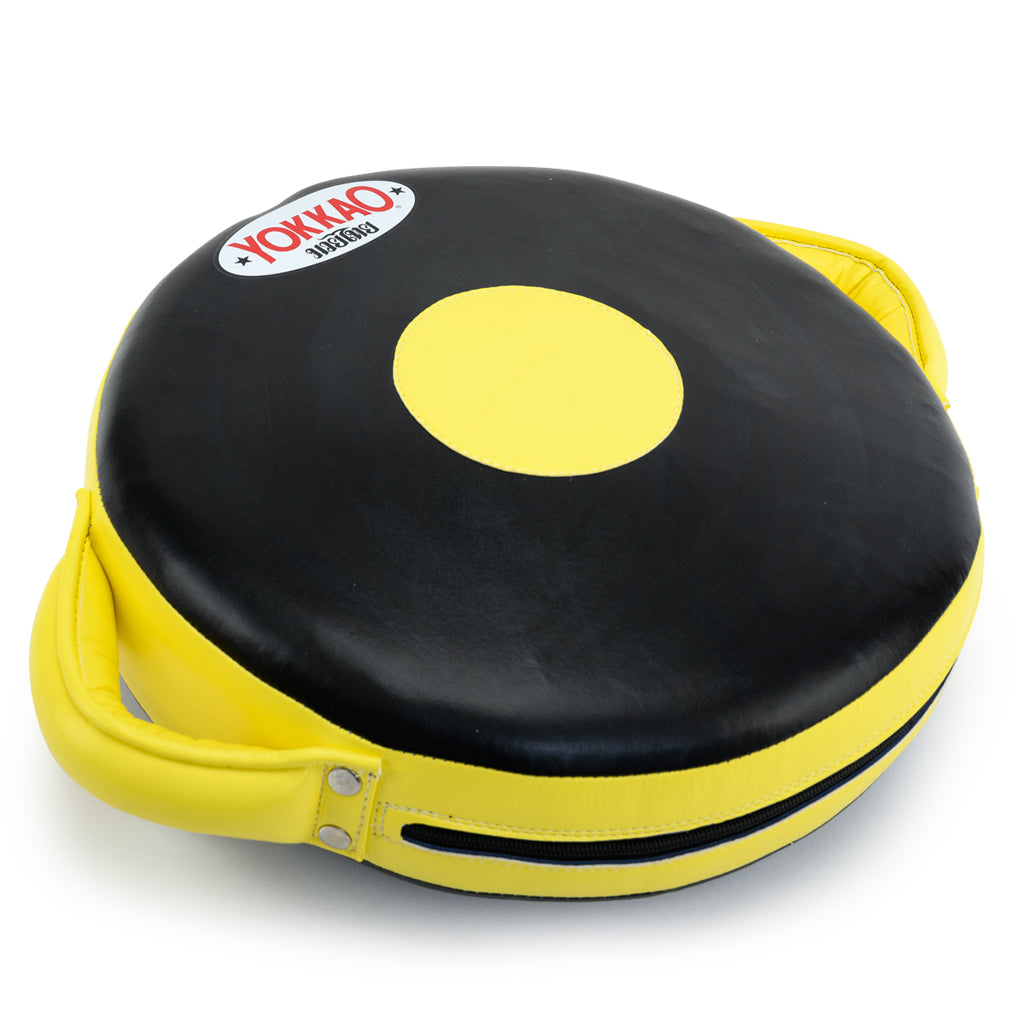 Round Punching Pad Black/Yellow - YOKKAO