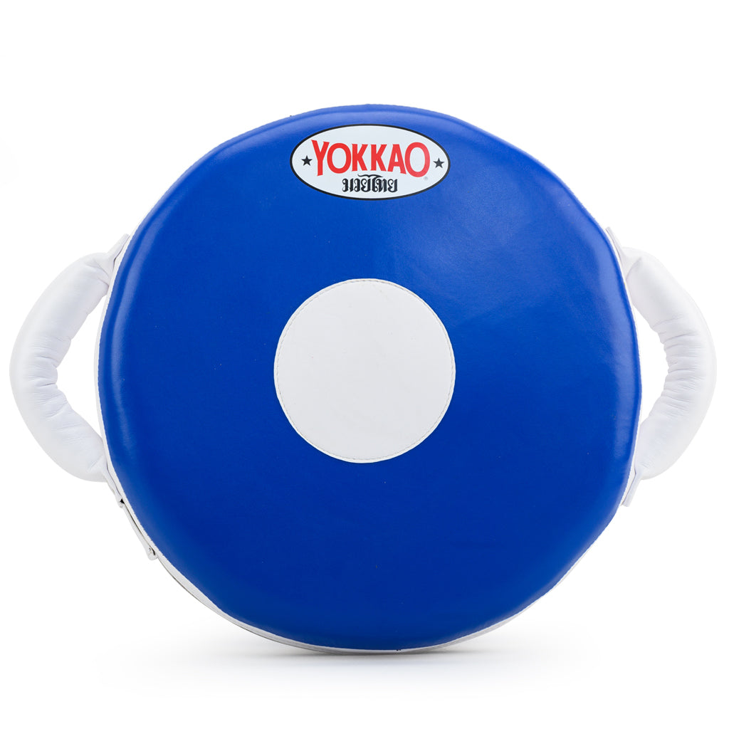 yokkao dollar Round Punching Pad Blue White Default Title