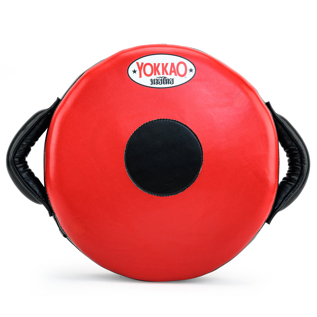 yokkao dollar Round Punching Pad Red Black Default Title