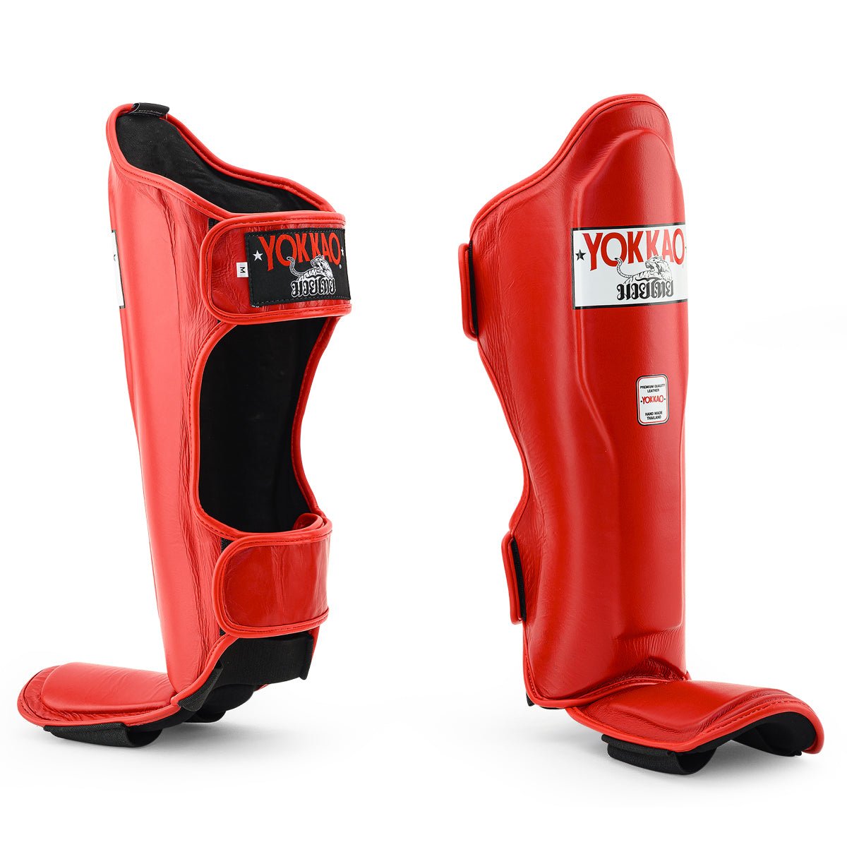 Matrix Red Shin Guards - YOKKAO