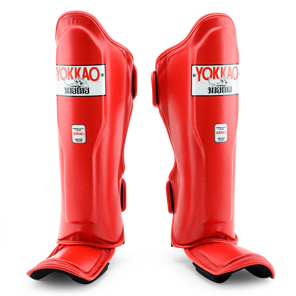 Matrix Red Shin Guards - YOKKAO