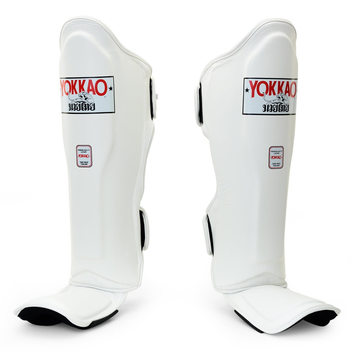 Matrix White Shin Guards - YOKKAO