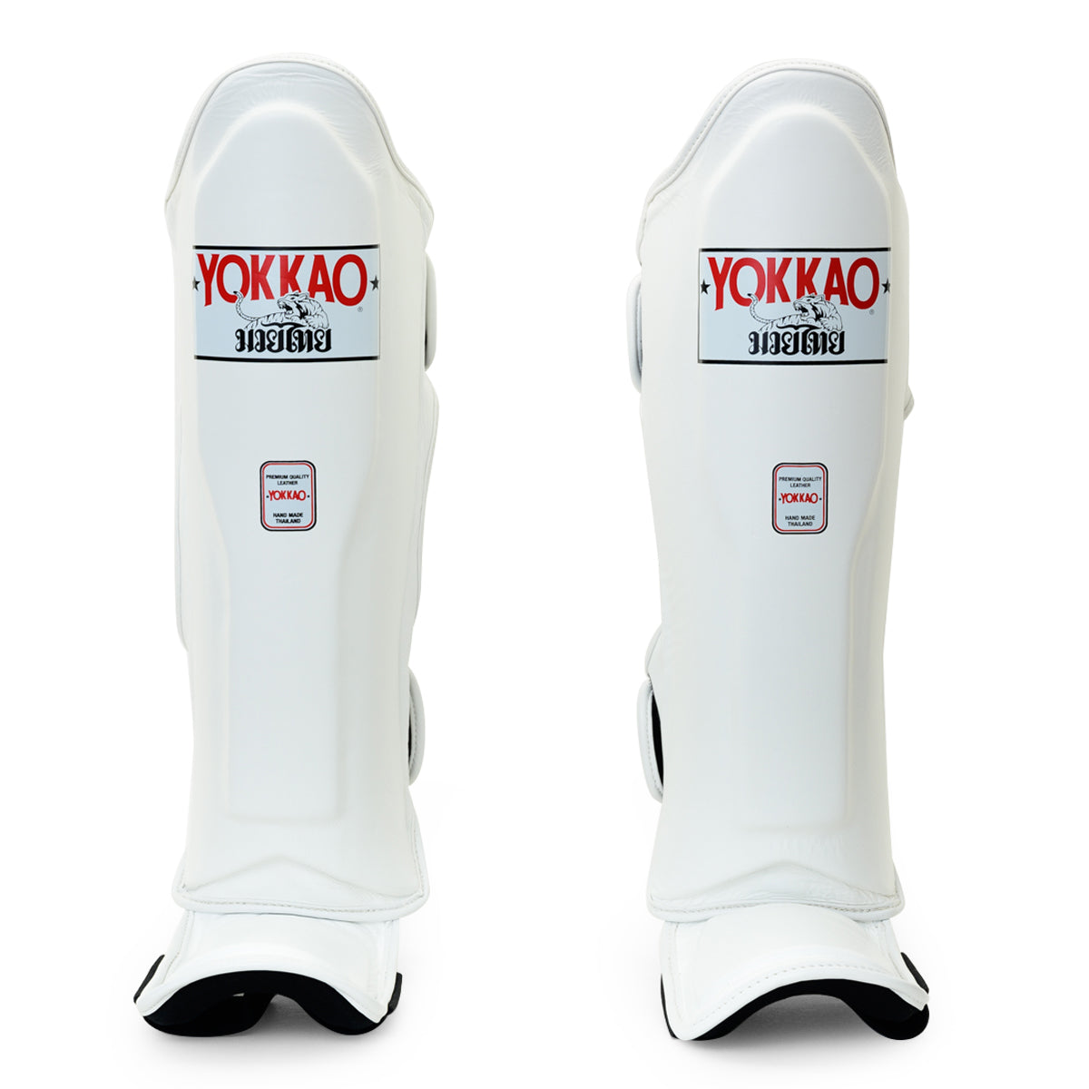 Matrix White Shin Guards - YOKKAO