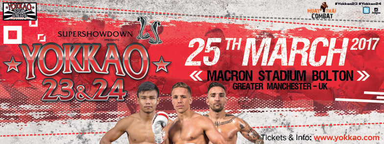 Tickets for YOKKAO 23 - YOKKAO 24 are on SALE!