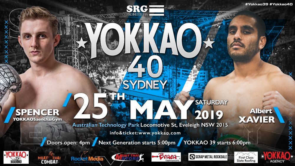 Spencer takes on Albert Xavier at YOKKAO 40