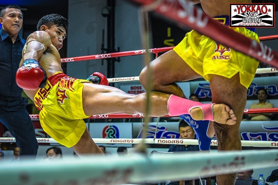 Breaking News: Manachai Scores Round One KO win at Channel 3 Main Event!-YOKKAO