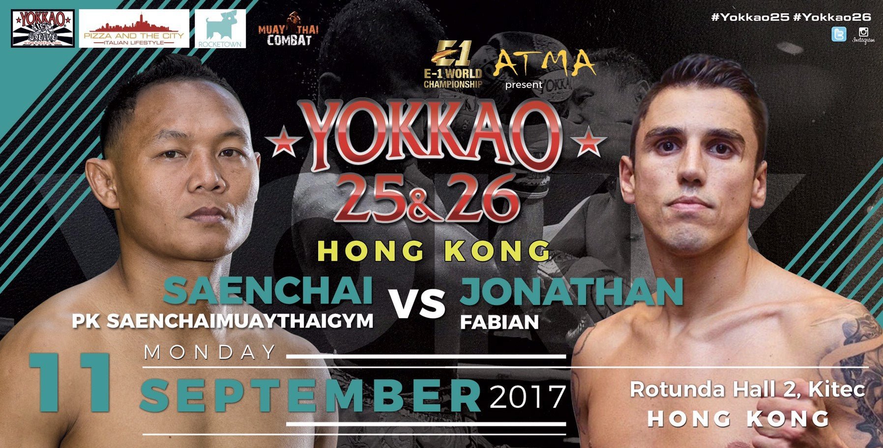 Saenchai vs Jonathan "Scarface" Fabian at YOKKAO 26 Hong Kong!-YOKKAO