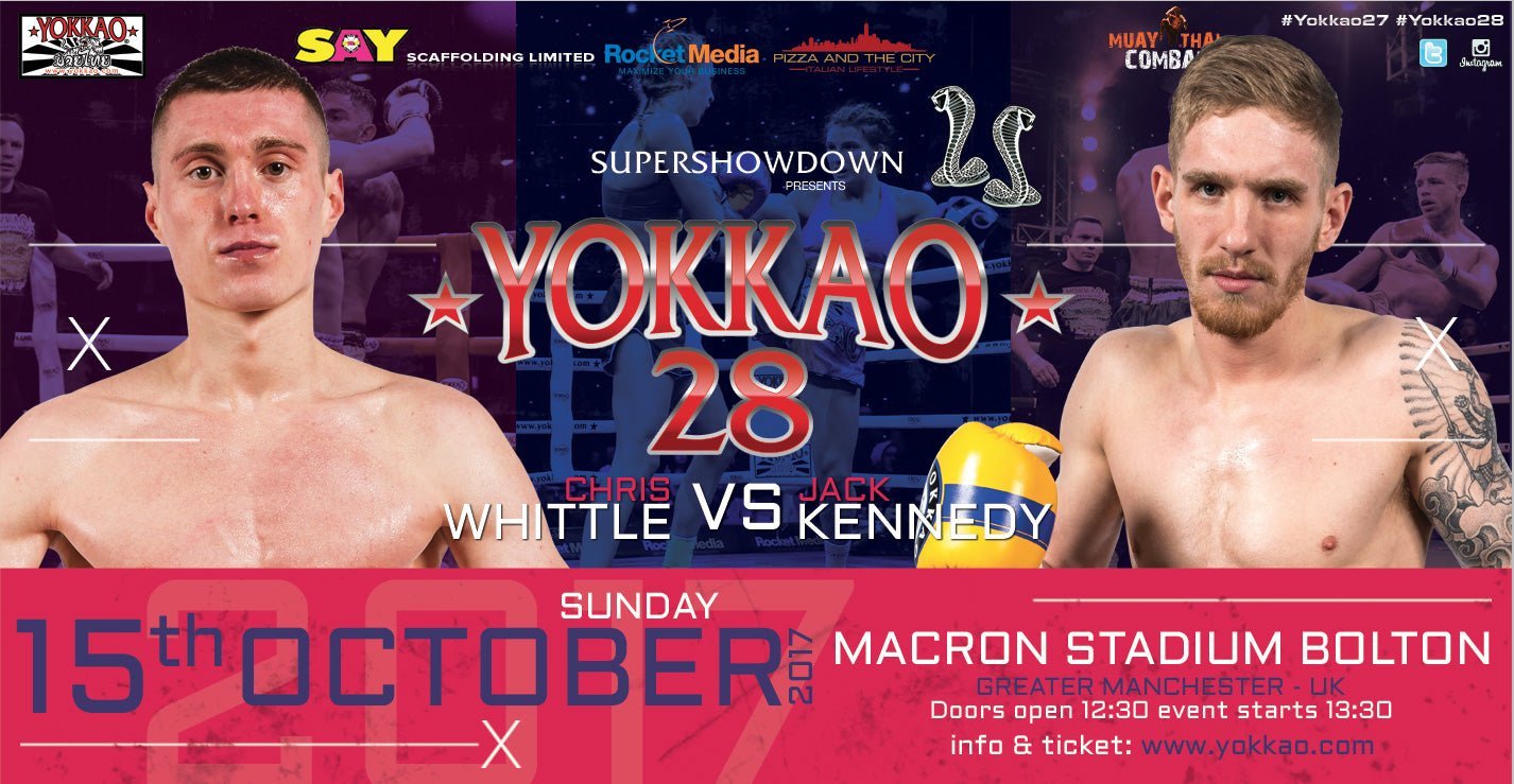 The Battle of The Englishmen: Chris Whittle vs Jack Kennedy-YOKKAO