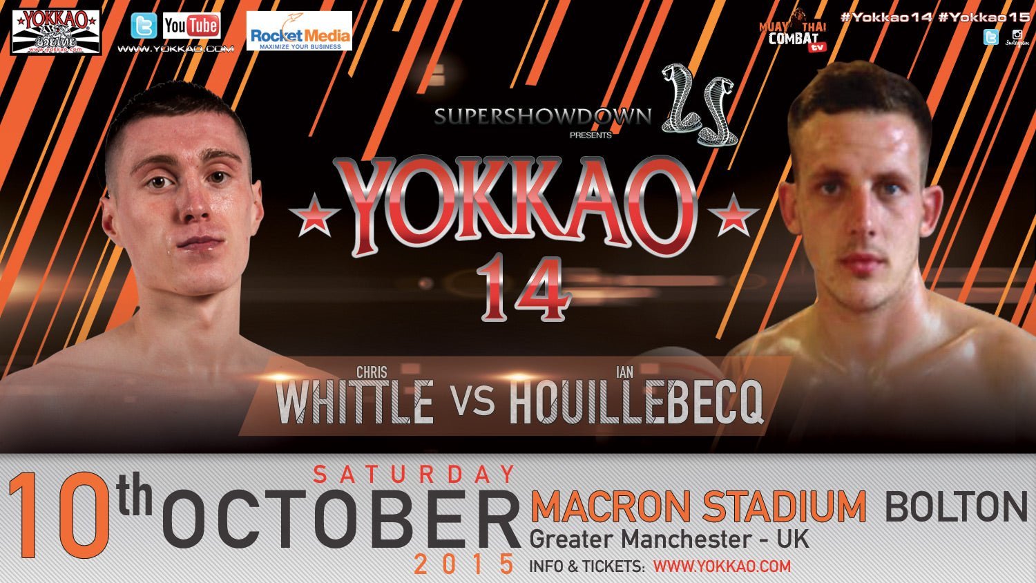 YOKKAO 14 Double Interview: Chris Whittle vs Ian Houillebecq!-YOKKAO