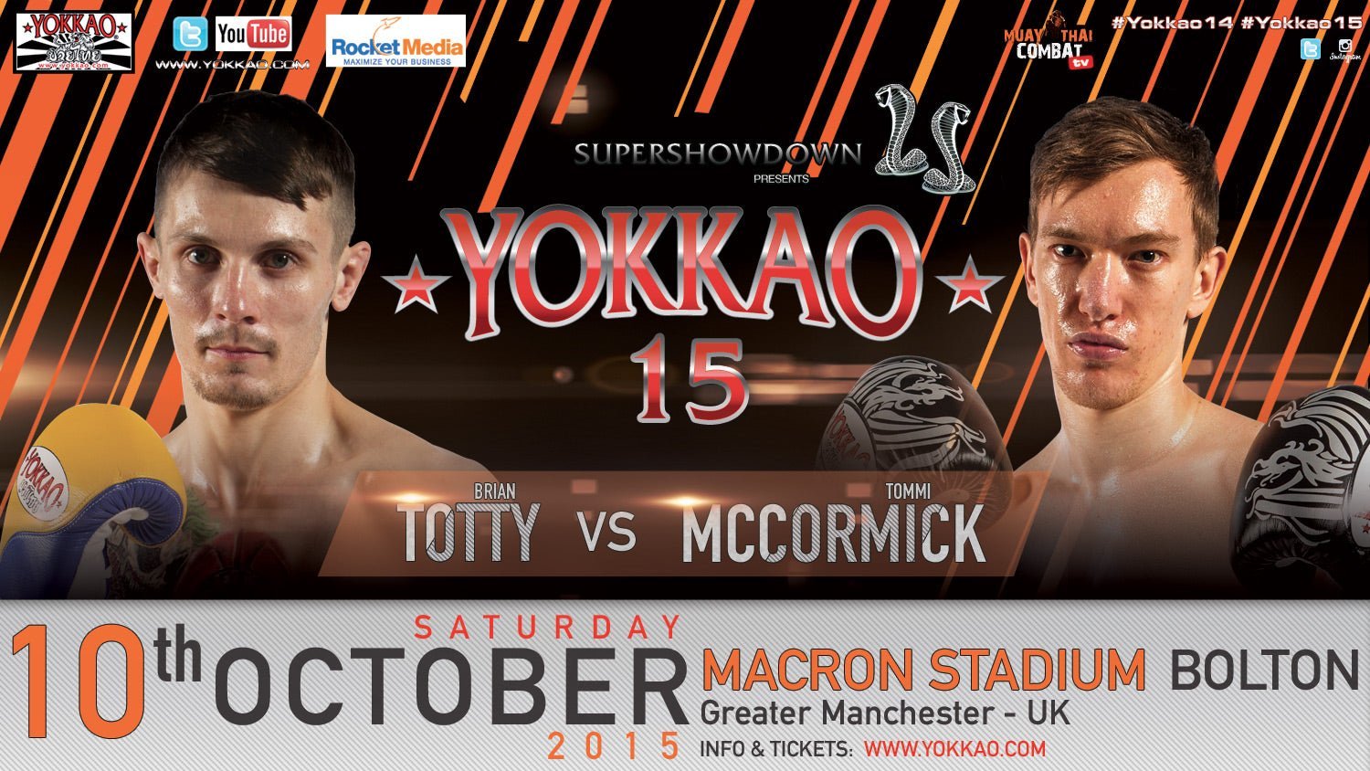 YOKKAO 15 Double Interview: Totty vs McCormick-YOKKAO