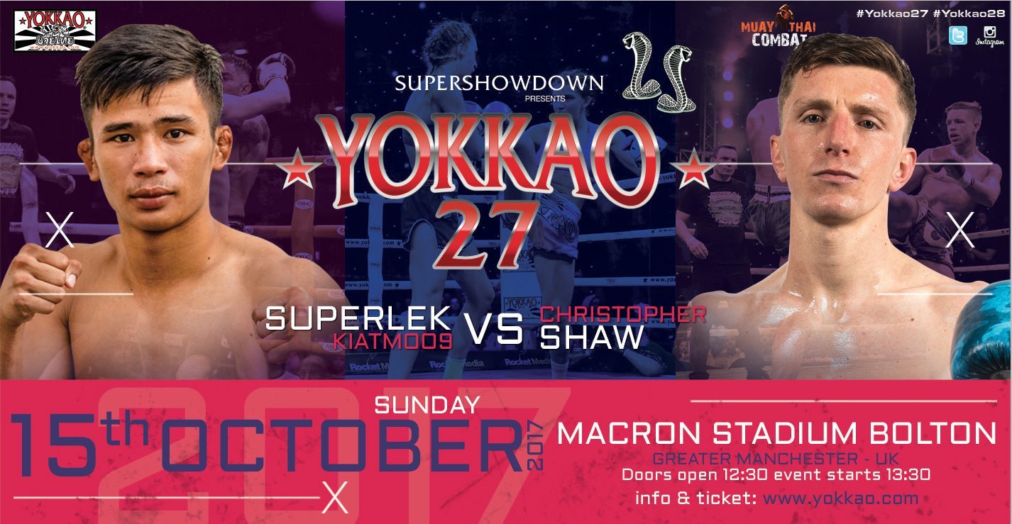 YOKKAO 27 heats up! Superlek Kiatmoo9 vs Christopher Shaw-YOKKAO