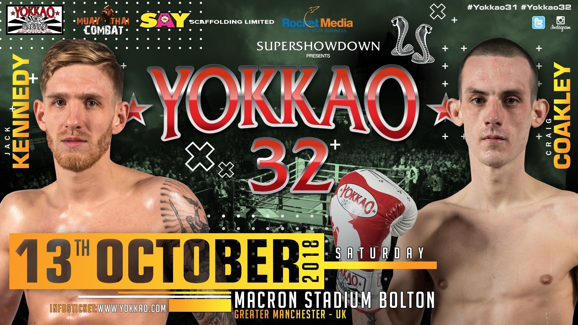 YOKKAO 32: Jack Kennedy vs Craig Coakley!-YOKKAO