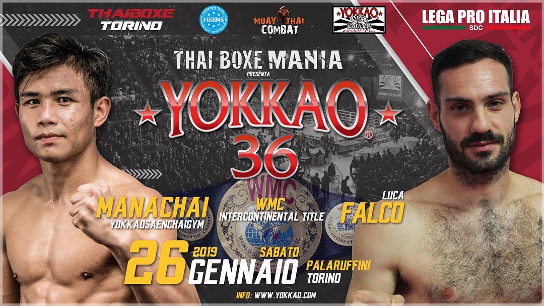 YOKKAO 36: Manachai Takes On Luca Falco for WMC Title