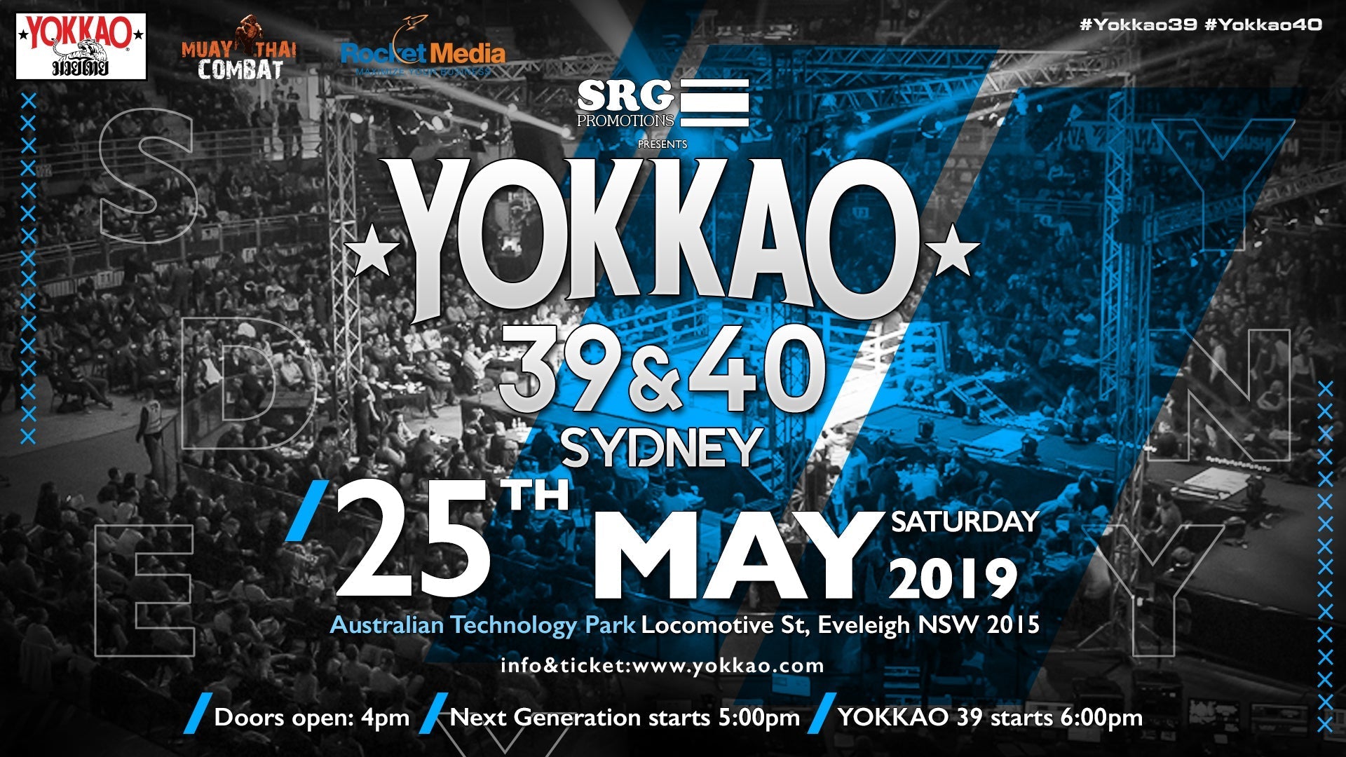YOKKAO 39 - 40 Confirmed for Sydney 25th May-YOKKAO