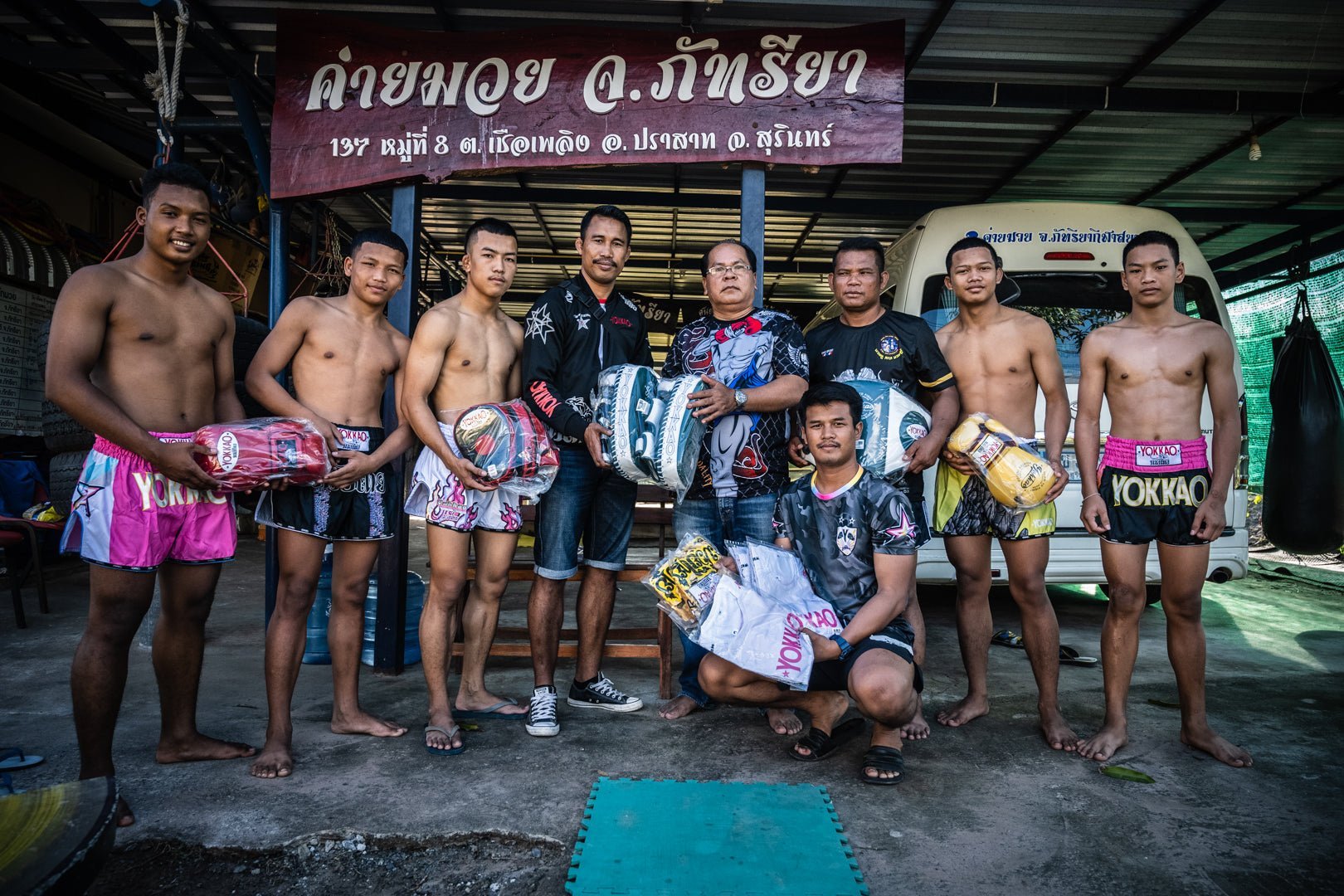 YOKKAO Supports Muay Thai Gyms in Northeast Thailand-YOKKAO