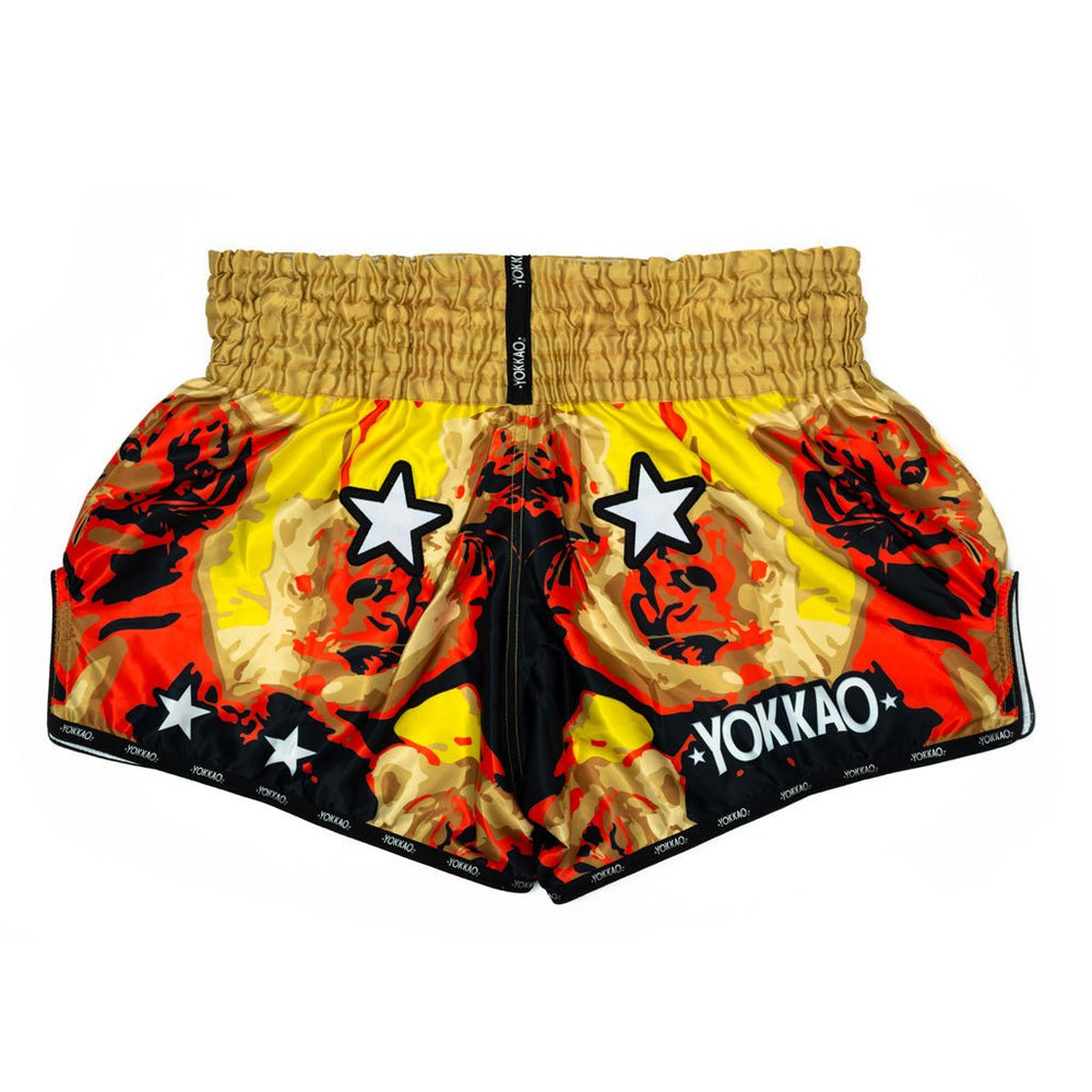 Carp Koi Fish Yin And Yang Print Muay Thai Boxing Shorts main image 1