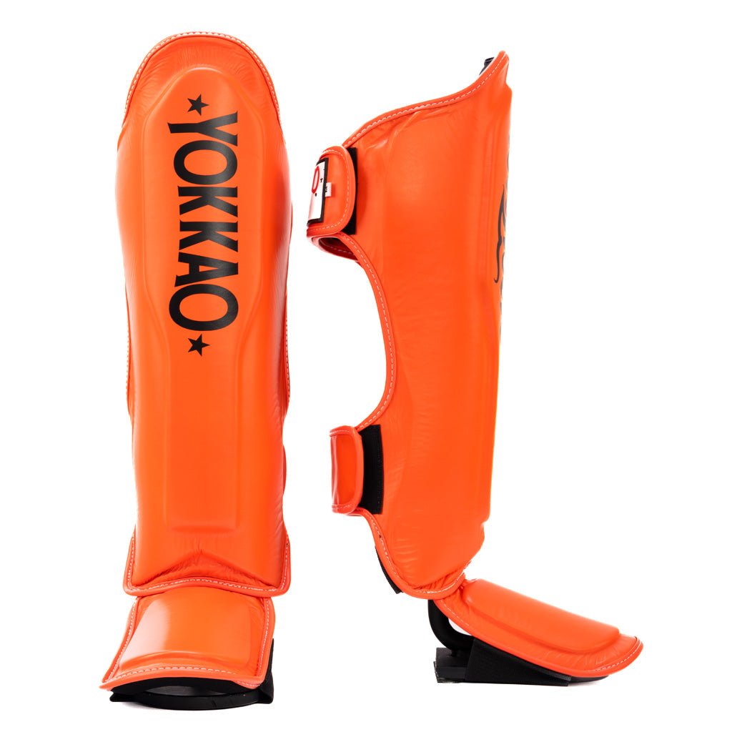 YOKKAO Legacy Shin Guards | Premium Leather Made in Thailand | YOKKAO