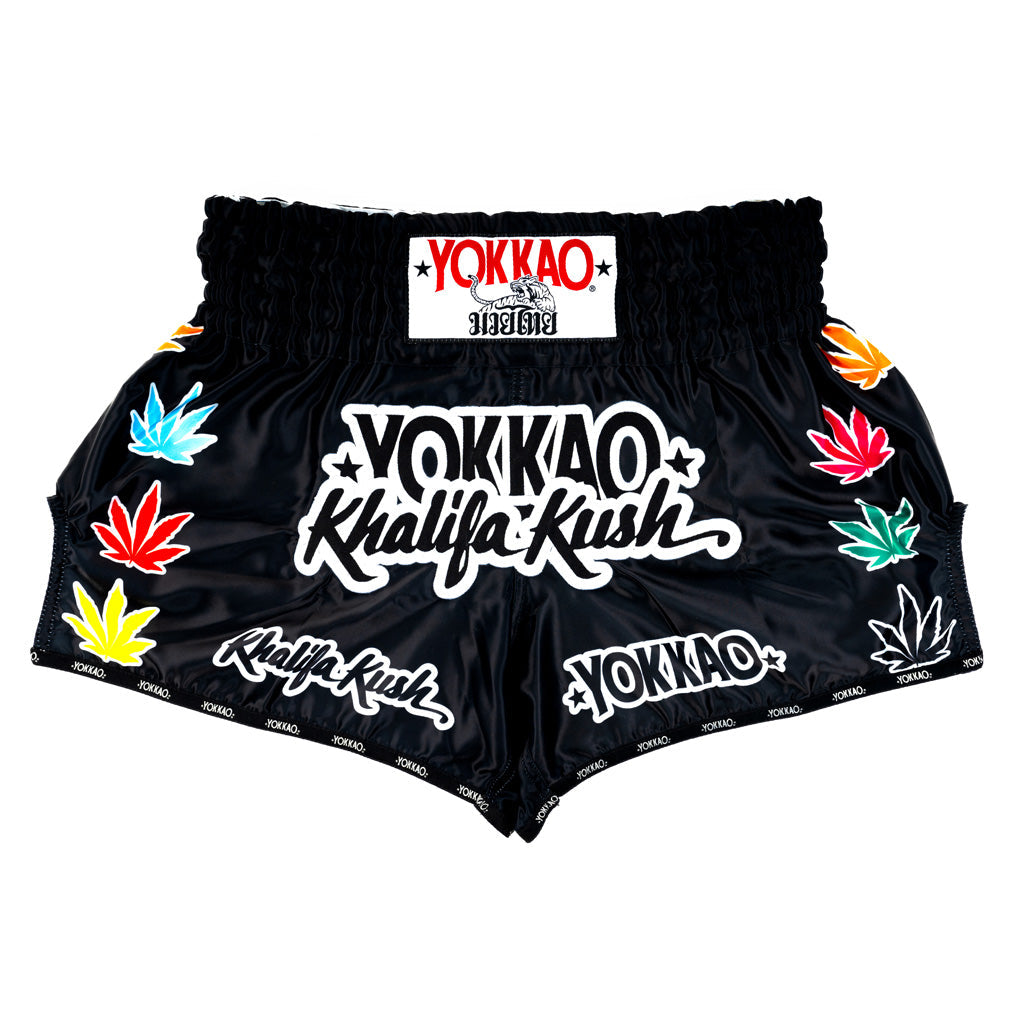 YOKKAO Khalifa Kush Muay Thai Shorts - Premium Thai Craftsmanship ...