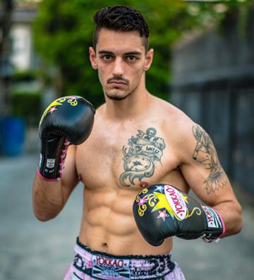 Erhan Muay Thai fighter profile view